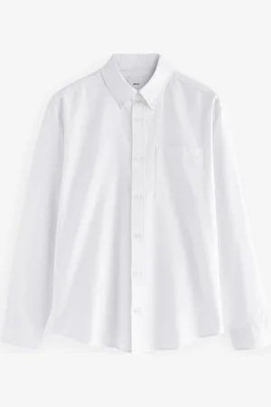 Next Brushed 100% Cotton Oxford Long Sleeve Shirt4XL