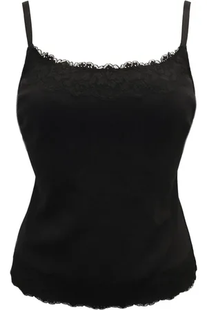 Pour Moi Cotton Lace Trim Hidden Underwired Bra Cami Top85 DD