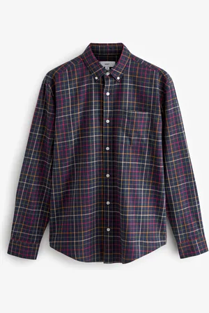 Next Check Long Sleeve 100% Cotton Oxford Shirt3XL