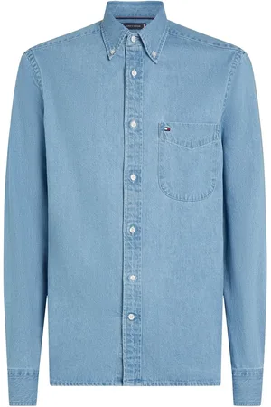 Tommy Hilfiger Regular Fit Denim 100% Cotton ShirtXXL