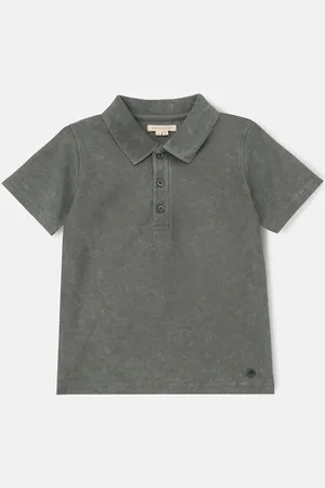 Angel & Rocket Rex Washed Zip 100% Cotton Polo Shirt11