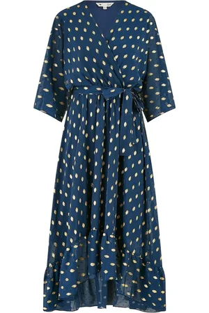 Yumi Sequin Kimono Midi Wrap Dress40