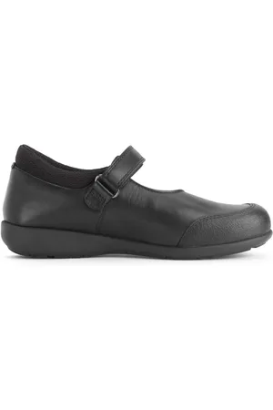 Start Rite Dual Fit Grade Leather Mary Jane School Black ShoesEU 28 (UK 10)