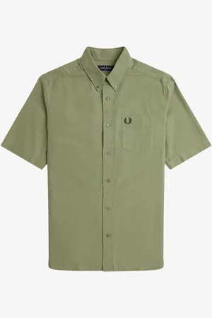 Fred Perry SS Oxford overhemdMedium