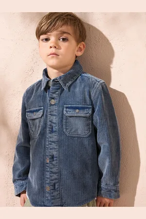 Angel & Rocket Charlie corduroy 100% katoenen overhemd7 Jaar (122cm)