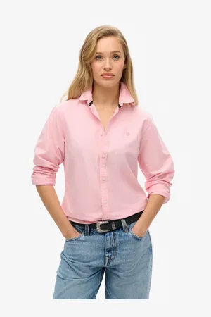Superdry Slim Oxford Long Sleeve 100% Organic Cotton Shirt42