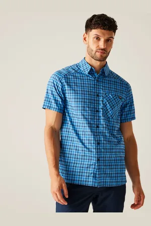 Regatta Mens Begarno Short Sleeve Checked Shirt2X-Large