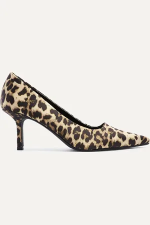 Linzi Pumps met naaldhak en spitse neus en luipaardprintEU 38 (UK 5)