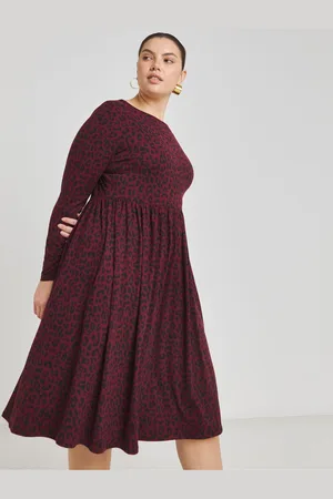 Simply Be Superzachte midi-jurk met zakken50