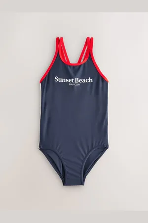 Next Double Strap Swimsuit (3-16yrs)4 Jaar (104cm)