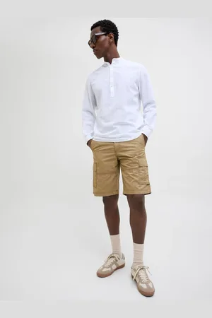 JACK & JONES Relaxed Fit 100% Cotton Cargo Shortsxlarge