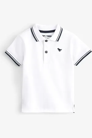 Next 100% Cotton Short Sleeve Polo Shirt (3mths-7yrs)6