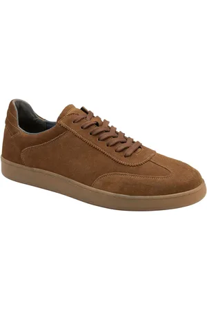 Frank Wright Mens Suede Lace-Up Trainersuk7eu41