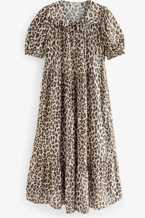 Baukjen Leopard Lavinia Printed Midi Dress42
