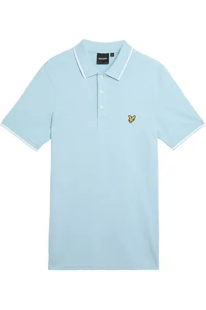 Lyle & Scott Poloshirt met contrasterende randLarge