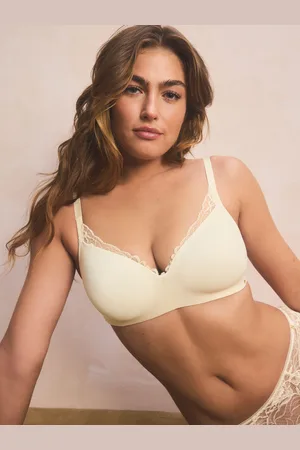 Next Floral Lace And Microfibre Bra