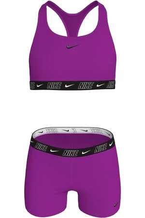 Nike Logo Tape Racerback Bikini Shorts Set116122cm