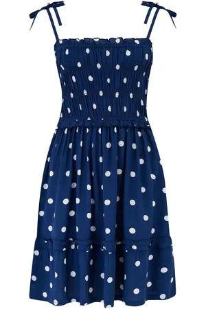 Pour Moi Strapless Shirred Bodice Frill Woven Beach Dress48
