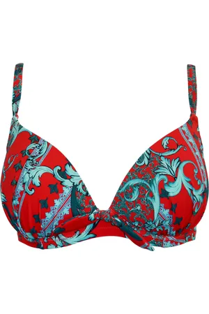 Pour Moi Cannes Padded Underwired Tie Bikini Top75 B