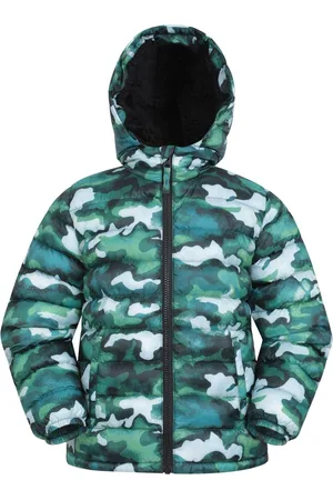 Mountain Warehouse Kids Seasons Water Resistant Faux Fur Lined Padded Jacket11