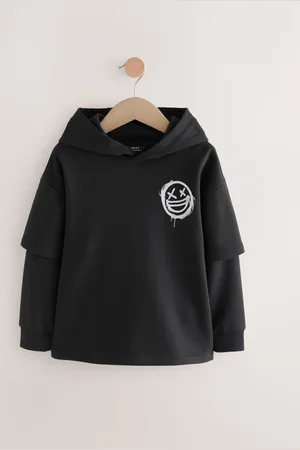 Next Hoodie met print (3-16 jr)110116cm