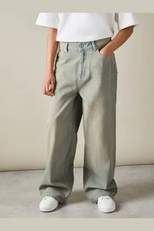 Reiss Lizzie Acid Wash Wide Leg Jeans12