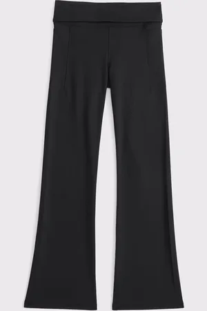 Abercrombie & Fitch Active Athleisure Flare Leggings With Foldover Waist17 jaar