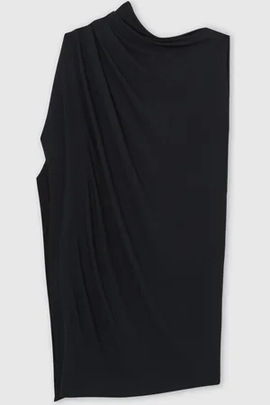 Reiss Elia Asymmetric Draped Jersey DressX-Small