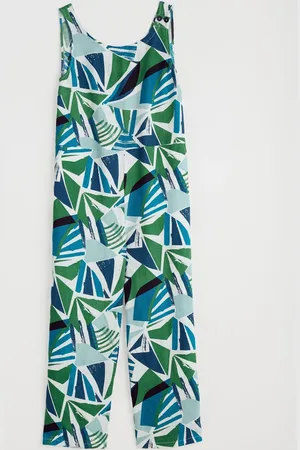 Seasalt Cornwall Salt Air 100% Linen Jumpsuit46