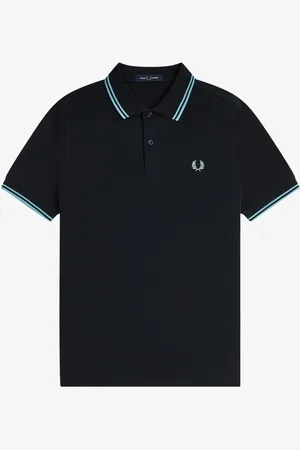 Fred Perry Polo met tweekleurig gestreept randjeX-large
