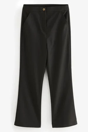 Next Senior High Waist Flared School Trousers (9-17yrs)17 Jaar (182cm)