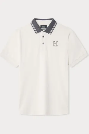 Hackett Men London White Polo ShirtS