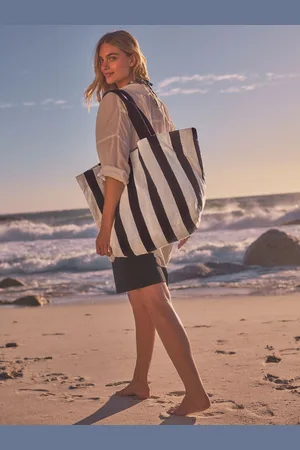 Next Stripe Beach Shopper BagEén