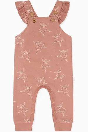 Mori Pink Ballerina Dungarees6268cm