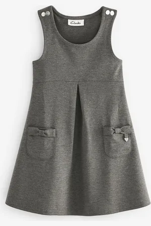 Clarks School Ponte Pinafore Dress11 Jaar (146cm)