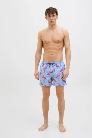 JACK & JONES Flamingo Print Swim Shorts2X-Large