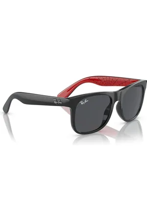 Ray-Ban Ray-Ban Junior Justin Rj9069S Square Spider-Man Black SunglassesEén