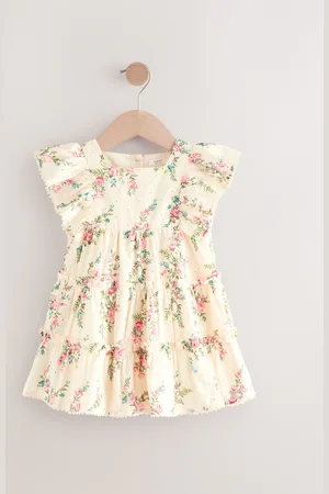 Next Printed Broderie 100% Cotton Dress (3mths-8yrs)3