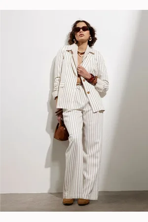 River Island Stripe Oversized BlazerEU 42 (UK 14)