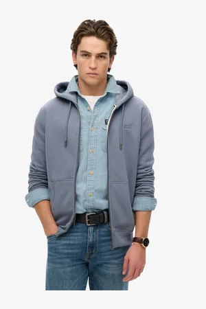 Superdry Essential Logo Slim Fit Zip HoodieMedium