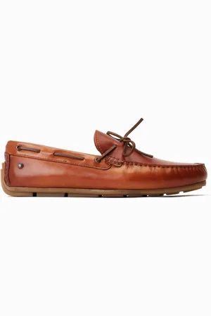 Base London Brooks Slip On Brown Loafersuk12eu47