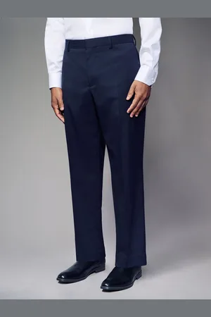 Next Straight Fit Wool Blend Stripe Suit Trousers38W x 33L (UK 38 L)