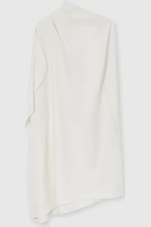 Reiss Ellery One Shoulder Draped Mini DressEU 46 (UK 18)