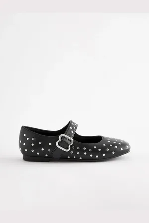 Next Schoenen met bandjes over de wreef versierd met studsEU 32 (UK 13)