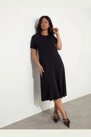 Live Unlimited London Curve Jersey Short Raglan Sleeve Dress46