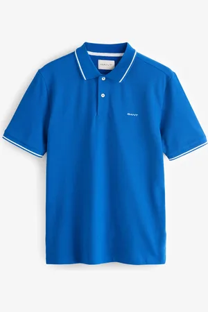 GANT Tipped Collar Pique 100% Cotton Polo ShirtM