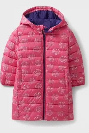 J.Crew Dunnen bedrukte lange pufferjas11