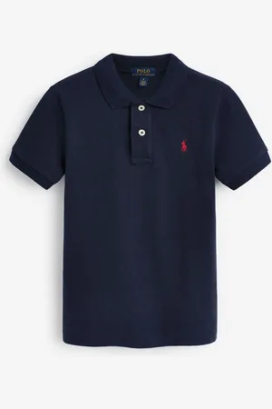 Ralph Lauren 100% katoenen poloshirt met logo voor jongens6 Jaar (116cm)