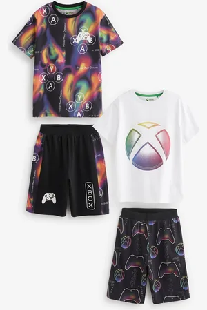 Next Verpakking van 2 100% katoenen korte pyjama