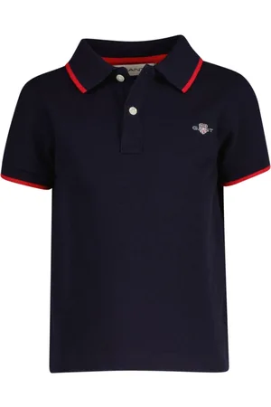 GANT Tipped Pique 100% Cotton Polo Shirt3